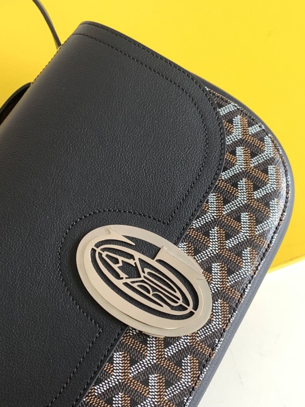 Goyard 233 Bag Black For Women‎ 9.8in/25cm