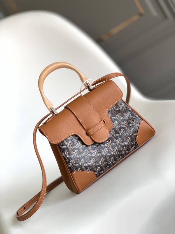 Goyard Saïgon Souple Mini Bag Brown For Women‎ 7.9in/20cm SAIGONMINTY01CL03P