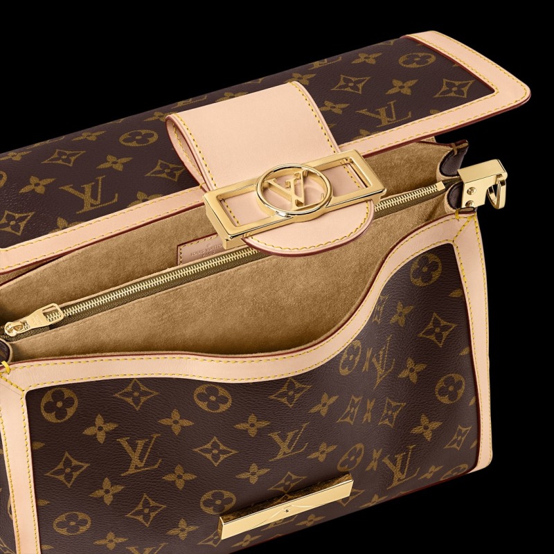 Louis Vuitton Dauphine Soft GM Bag For Women M47149- 28 Cm/ 11 Inches