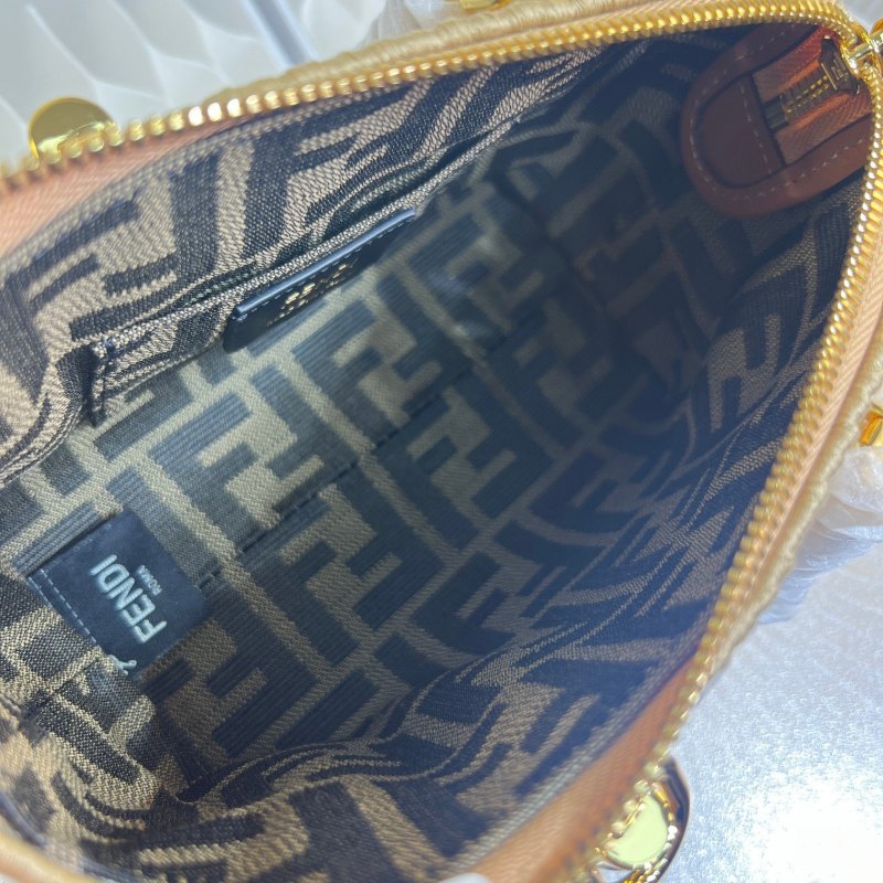 Fendi Anws By The Way Mini Bag Brown For Women 18cm / 17.1in
