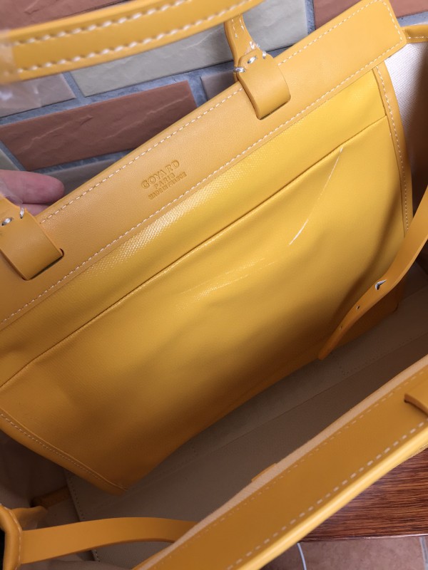 Goyard Bellechasse Biaude PM Bag Yellow For Women‎ 14.2in/36cm BELBIAPMLTY08CL08P