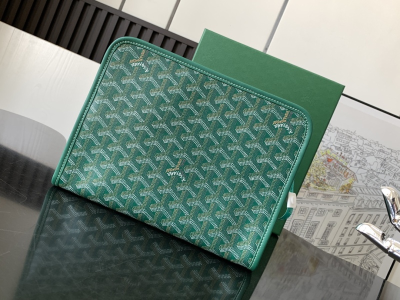 Goyard Jouvence MM Toiletry Bag Green For Women‎ 9.6in/24.5cm JOUVENMMLTY09CL09P