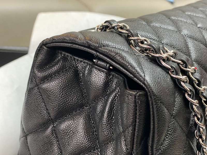Chanel Jumbo Classic Airport Bag Black For Women 38cm/ 15in