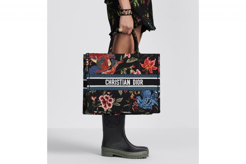 Dior Large Dior Book Tote Black Multicolor For Women M1286ZEAO_M911 42cm/16.5 inch