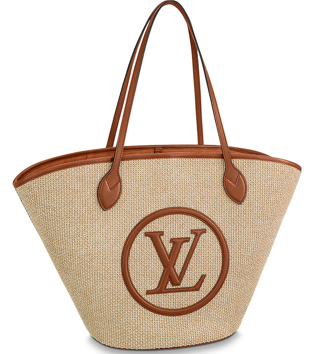 Louis Vuitton Saint Jacques Raffia Brown For Women 22.4in/57cm LV M59963