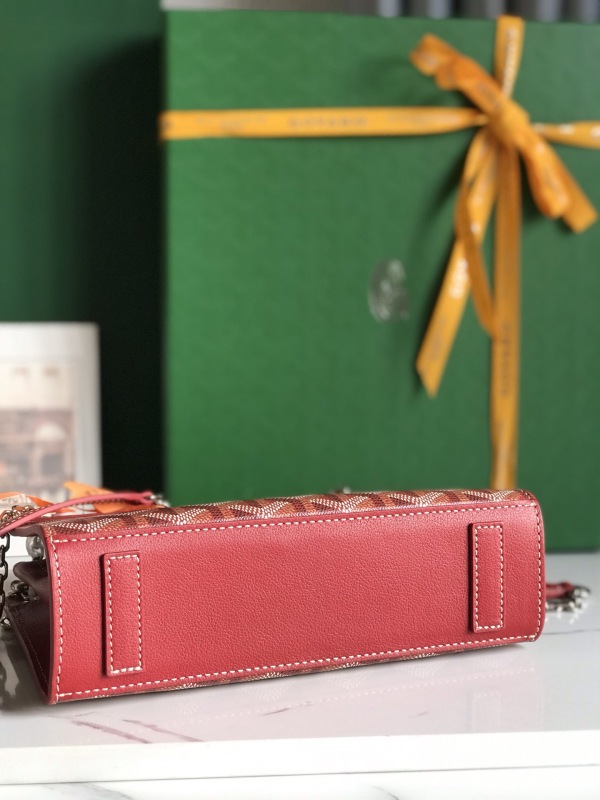 Goyard Rouette Structuré PM Bag Red For Women‎ 7.1in/18cm ROUETSPMLTY02CL02P