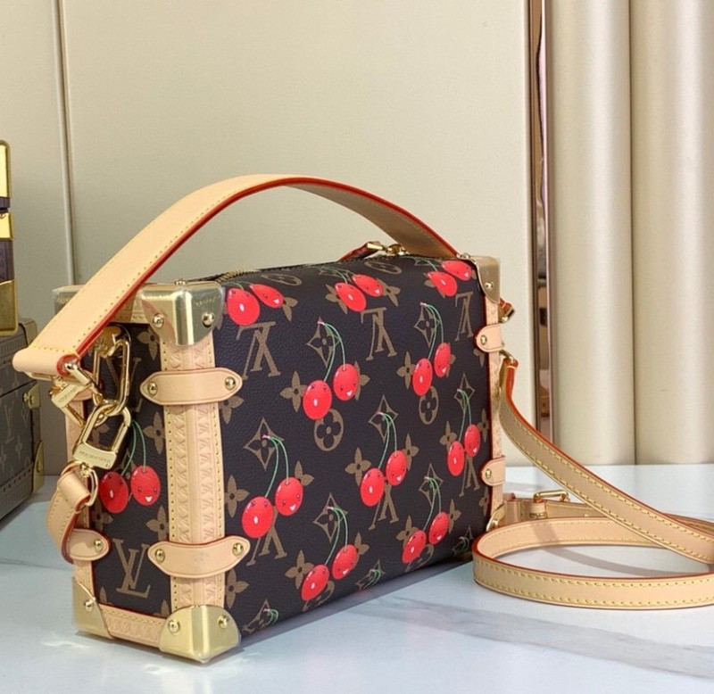 [True-to-ORIGINAL] Louis Vuitton LV x TM Side Trunk MM For Women 9.3in/24cm M14278