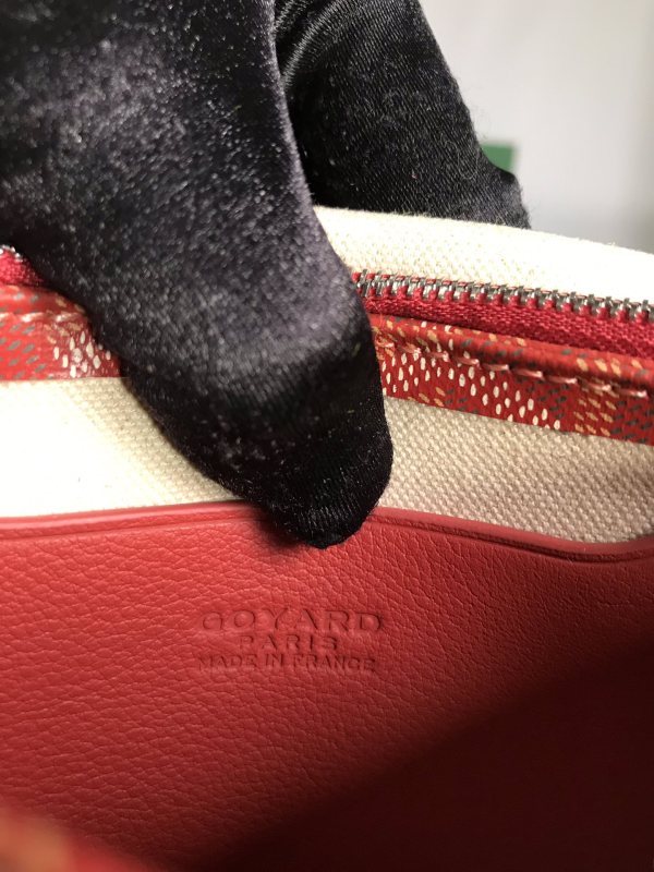 Goyard Plumet Pocket Wallet Red For Women‎ 8.1in/20.5cm PLUMETPMLTY02CL02P