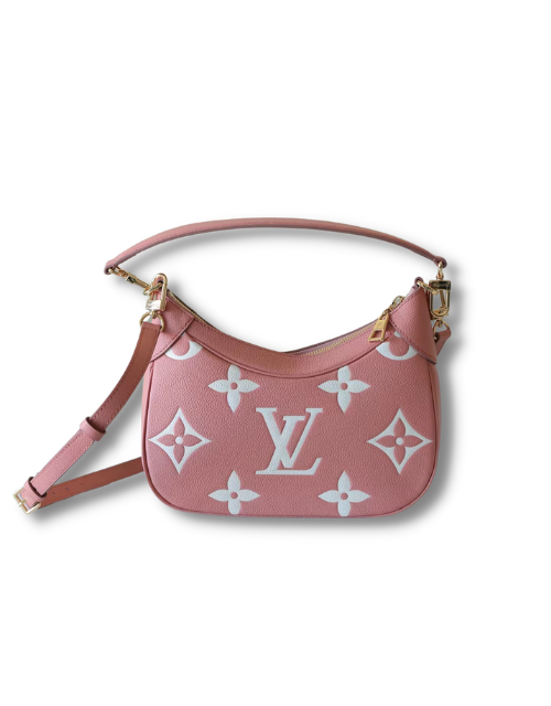 Louis Vuitton Bagatelle Monogram Empreinte Pink For Women 9.4in/24cm M46301