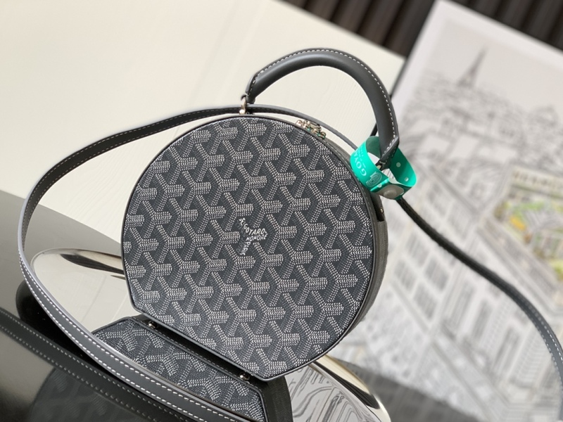 Goyard The Alto Hatbox Trunk Bag Grey For Women‎ 7.1in/18cm ALTOC2PMLTY51CL51P