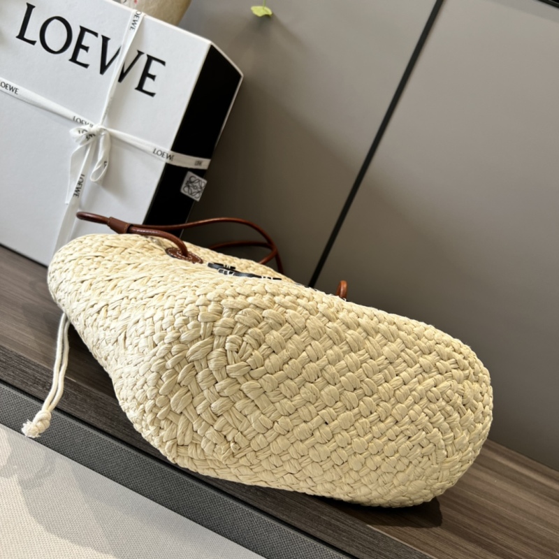 Loewe Small Anagram Basket Bag Beige/Brown For Women 15in / 38cm A223P65X01