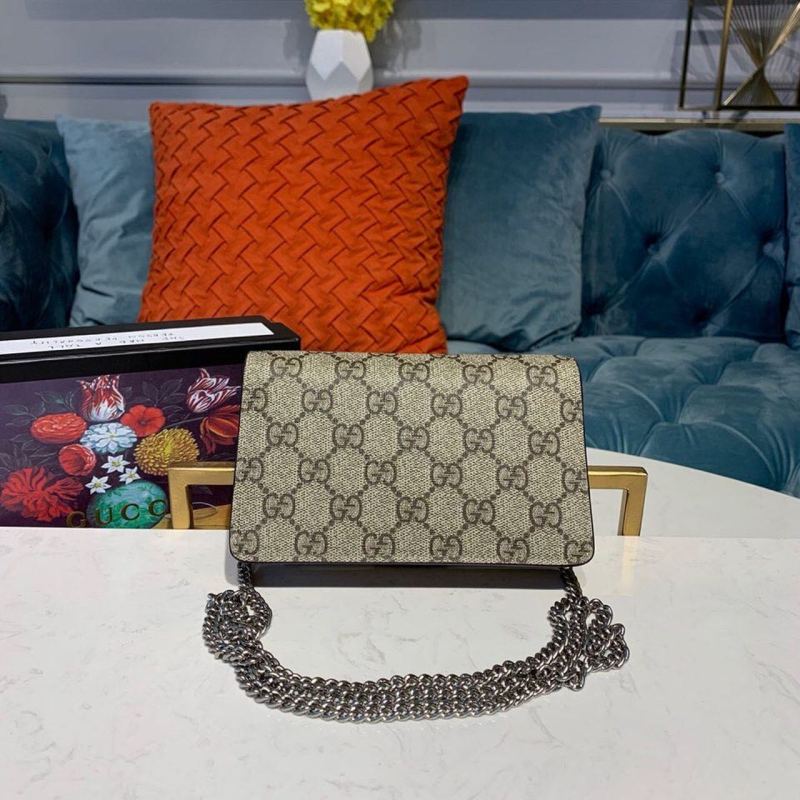 Gucci Dionysus Super Mini Bag Emerald GG Supreme Canvas Made Using An Earth-Conscious Process With Taupe Detail For Women 6.5in/16.5cm GG ‎476432 KHNRN 8642