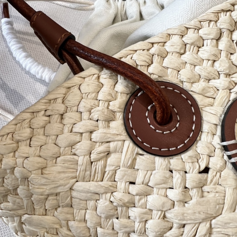 Loewe Small Anagram Basket Bag Beige/Brown For Women 15in / 38cm A223P65X01