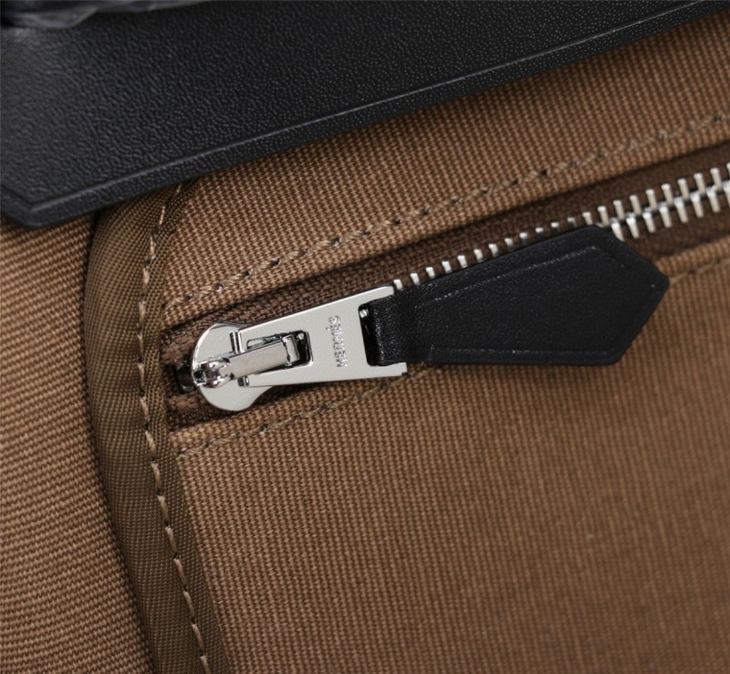 Hermes Buckle Lock Shape Striped Brwon, Silver Toned Hardware Bag For Women, Women’s Handbags, Shoulder Bags 10.8in/30cm