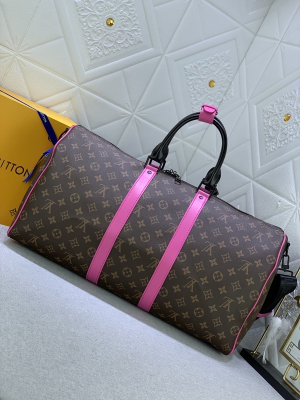 Louis Vuitton Keepall Bandouliere 50 Pink 19.7in/50cm M45866