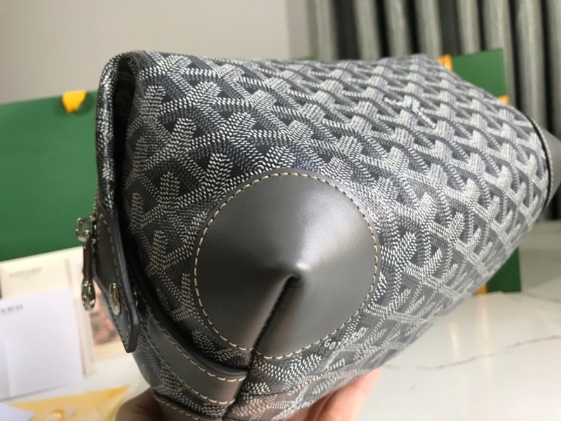 Goyard Bowling 25 Toiletry Bag Navy Blue/Black/Brown For Women‎ 9.4in/24cm BOWLIN025TY01CL03P