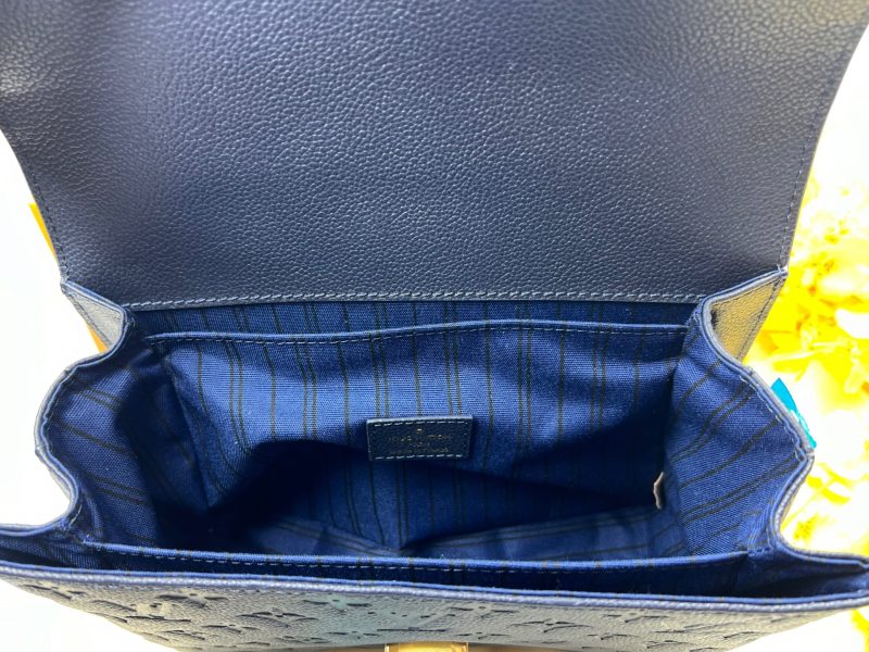 [True-to-ORIGINAL] Louis Vuitton Pochette Métis Navy Blue For Women 25cm/9.8in – M47142