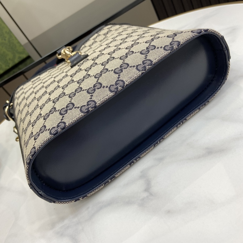 Gucci Original GG Small Bucket Bag Beige For Women 10.4in/26.5cm 782919 FADAC 8559