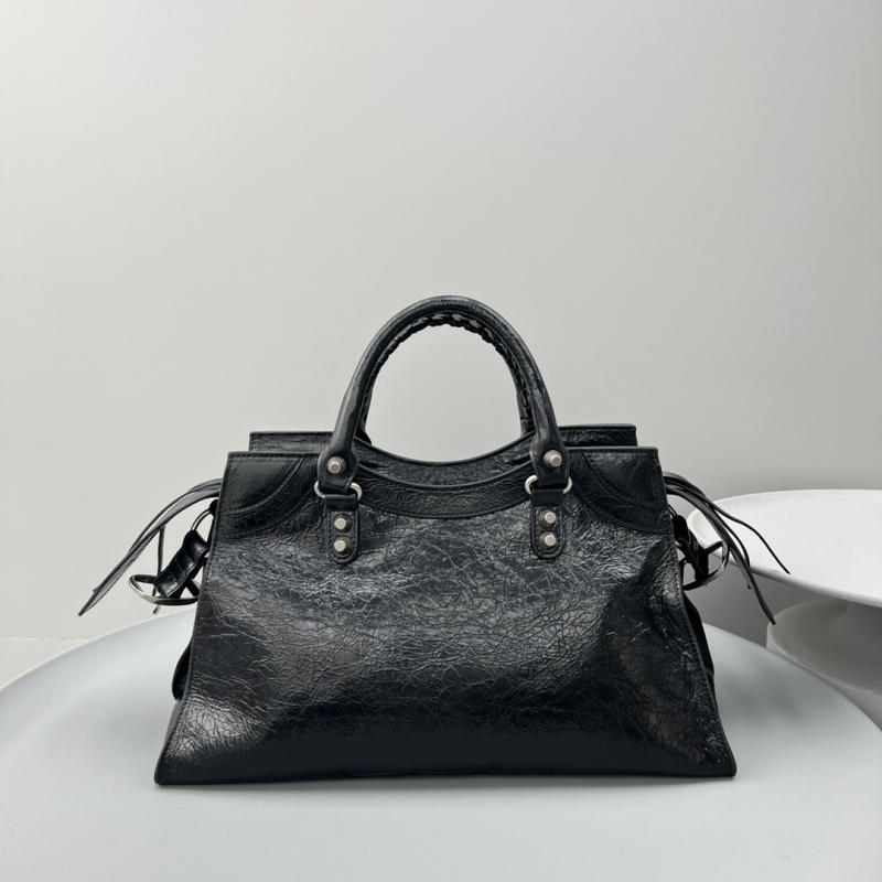 Balenciaga Neo Cagole City Handbag Black For Women‎ 15.3in/38.9cm 700451210B01000