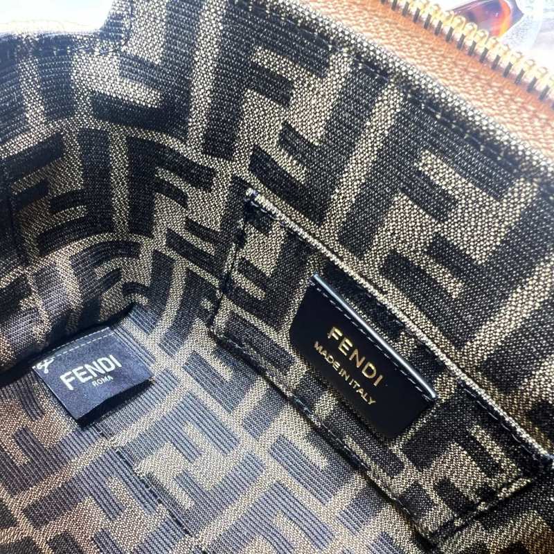 Fendi Anws By The Way Mini Bag Brown For Women 18cm / 17.1in