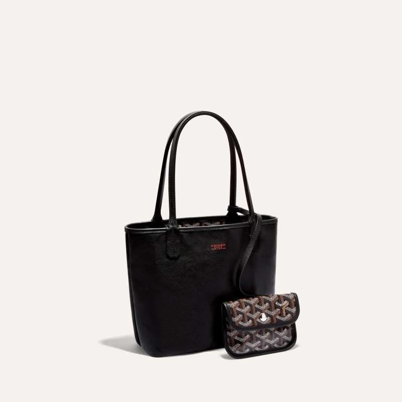 Goyard Anjou Mini Bag Black For Women‎ 7.9in/20cm ANJOUSMINCG01TY01P