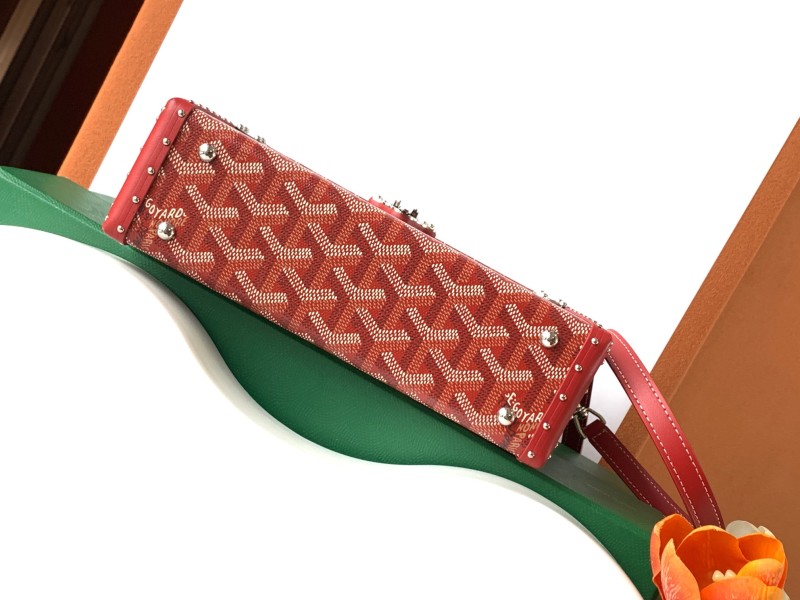 Goyard Cassette Trunk Bag Red For Women‎ 5.9in/15cm CASSETPMLTY02CL02P