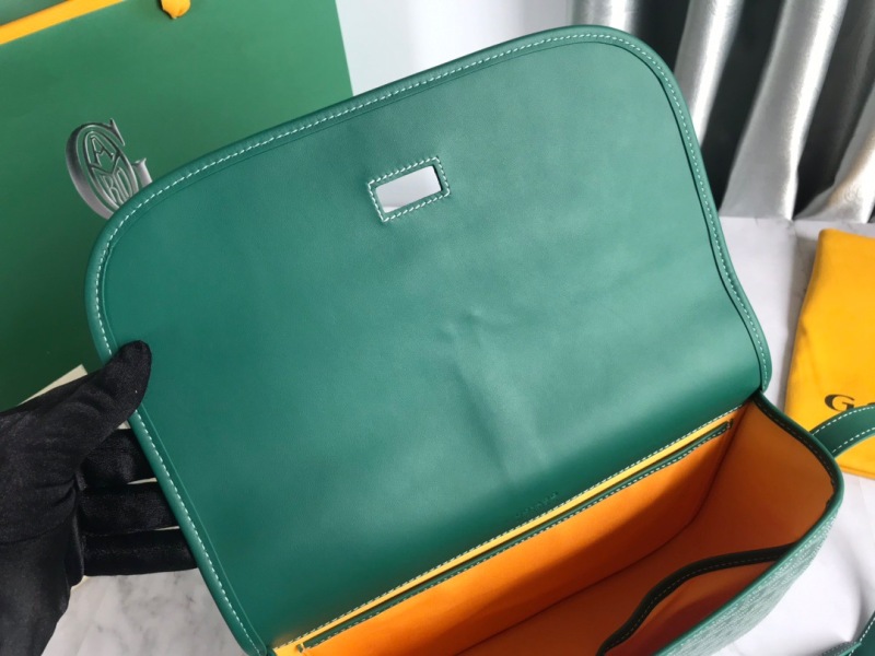 Goyard Belvedere MM Bag Green For Women‎ 11in/29cm – BELVE3MMLTY01CG03P