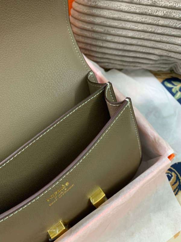 Hermes Constance Khaki Green For Women 19cm / 7.4in