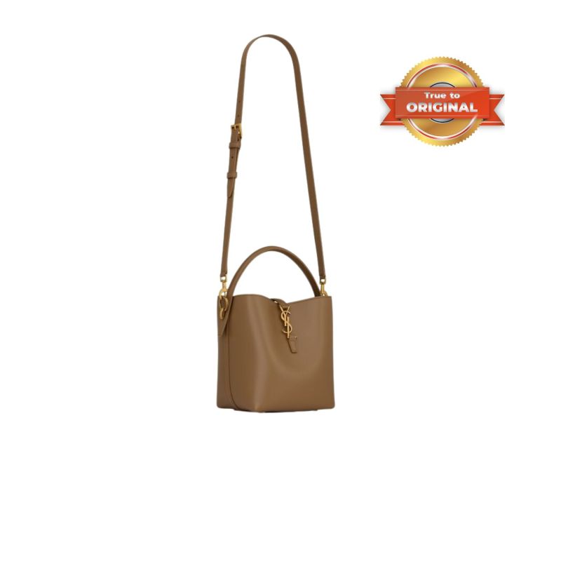 [True-to-ORIGINAL] Saint Laurent LE 37 Small Dark Cork For Women 7490362R20W2760