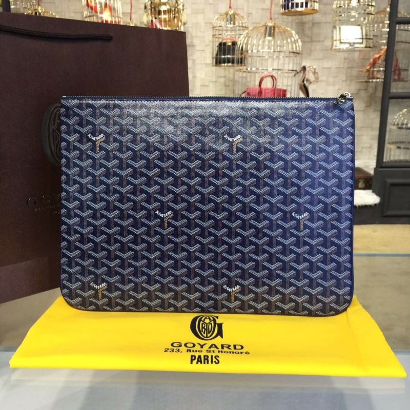 Goyard Senat MGM Pocket Navy Blue For Women‎ 14.1in/36cm