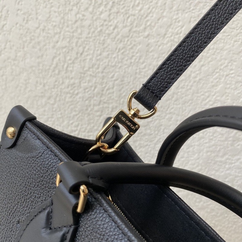 Louis Vuitton OnTheGo PM Tote Bag Black For Women 9.8in/25cm LV M45653