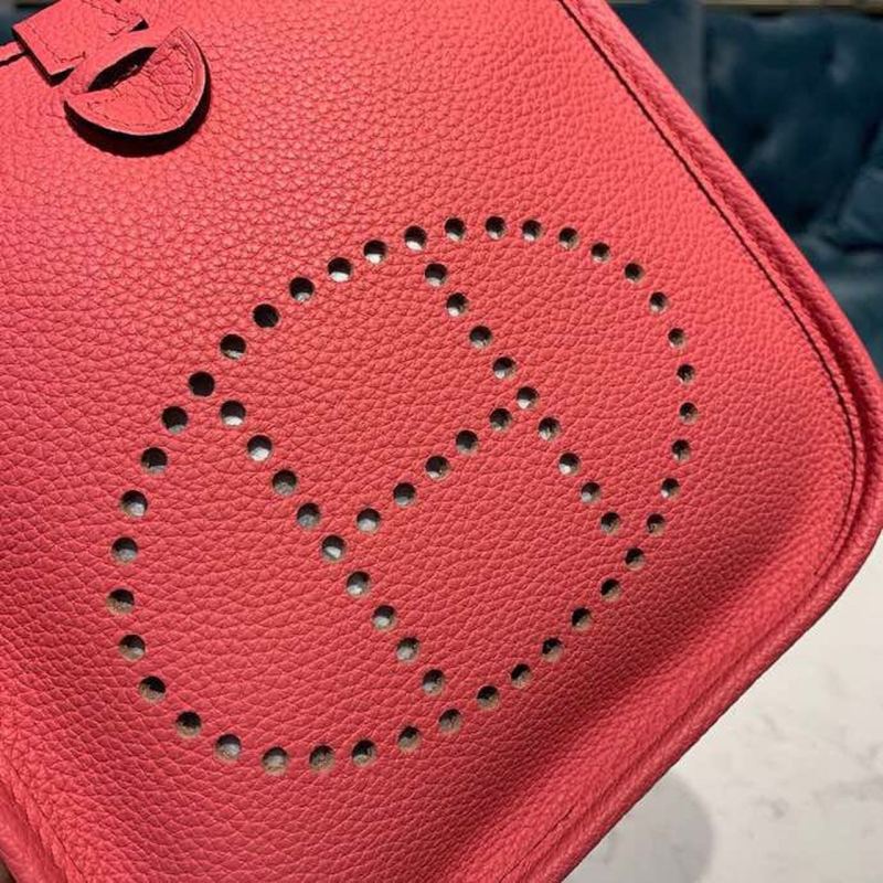 Hermes Mini Evelyne Pink For Women 7.8in/20cm
