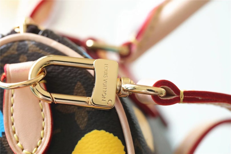 Louis Vuitton LV x YK Nano Speedy Bag Brown For Women 16 cm/ 6.3 in M81979