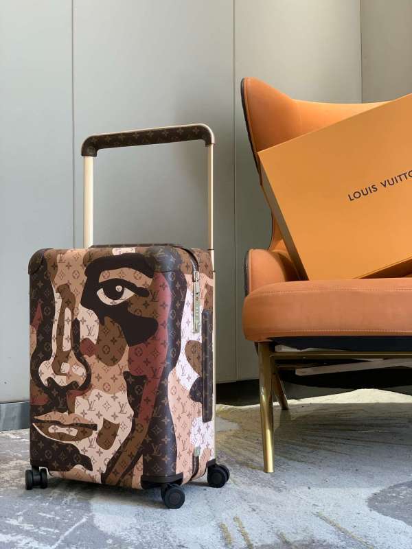 Louis Vuitton Horizon Four Wheel Trolley Case Brown 21.7in/55cm