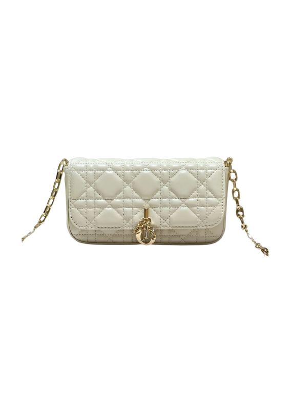 Dior Mini Miss Dior Bag White/ Black/ Blue/ Light Purple For Women 7 in/18.cm