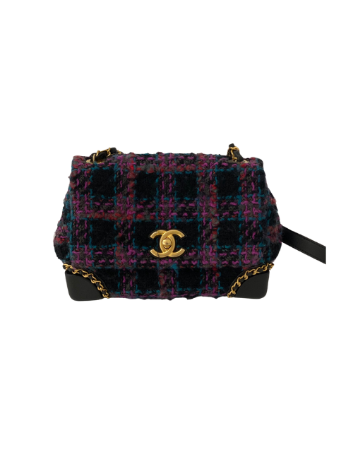 Mini Flap Bag Purple For Women 5.5in/14cm AS3572