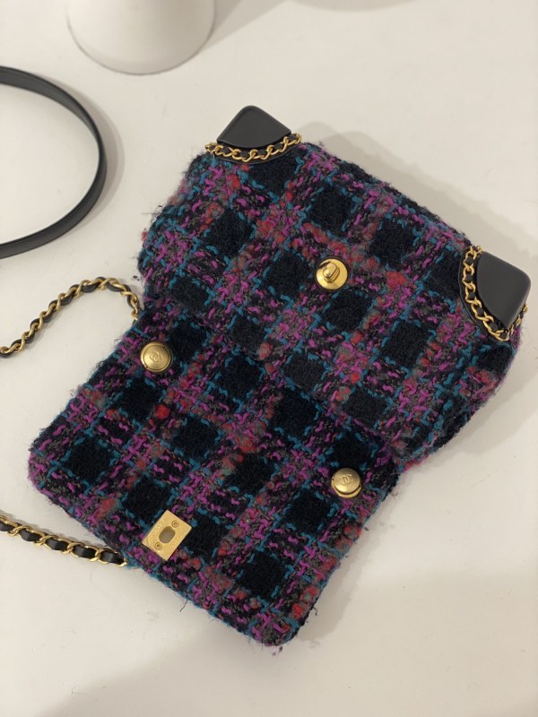 Mini Flap Bag Purple For Women 5.5in/14cm AS3572