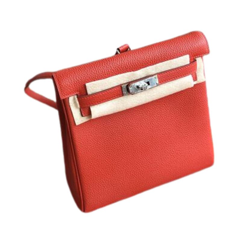 Hermes Kelly Danse II Bag Swift Yellow/Black/Brown/Pink/Red For Women 22cm / 8.7in
