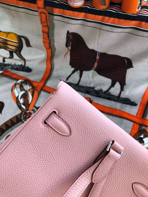 Hermes Kelly Danse II Bag Swift Yellow/Black/Brown/Pink/Red For Women 22cm / 8.7in