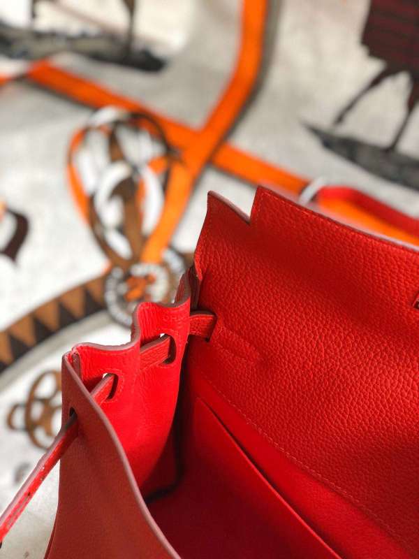 Hermes Kelly Danse II Bag Swift Yellow/Black/Brown/Pink/Red For Women 22cm / 8.7in