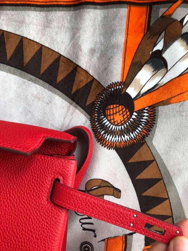 Hermes Kelly Danse II Bag Swift Yellow/Black/Brown/Pink/Red For Women 22cm / 8.7in