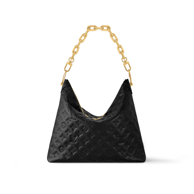 Louis Vuitton Coussin Hobo MM Brown Bags and Small Leather Goods