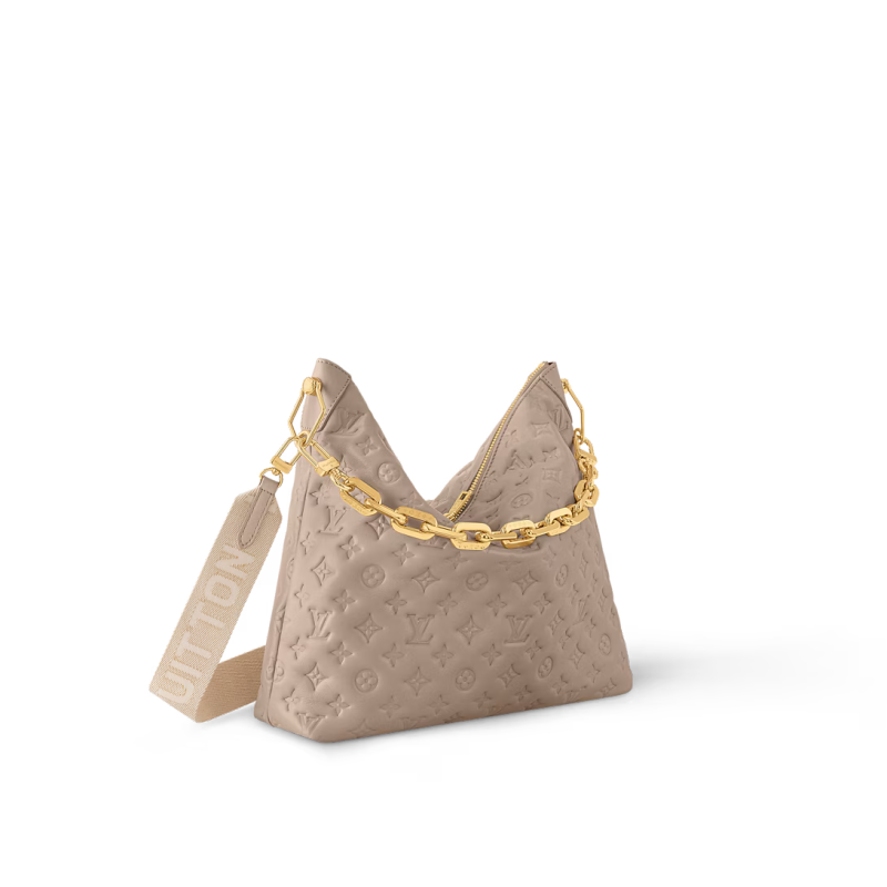 Louis Vuitton Coussin Hobo MM Brown Bags and Small Leather Goods - Women Bags