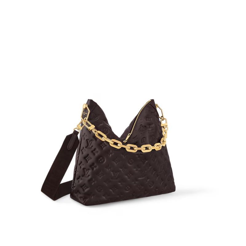 Louis Vuitton Coussin Hobo MM Brown Bags and Small Leather Goods - Women Bags