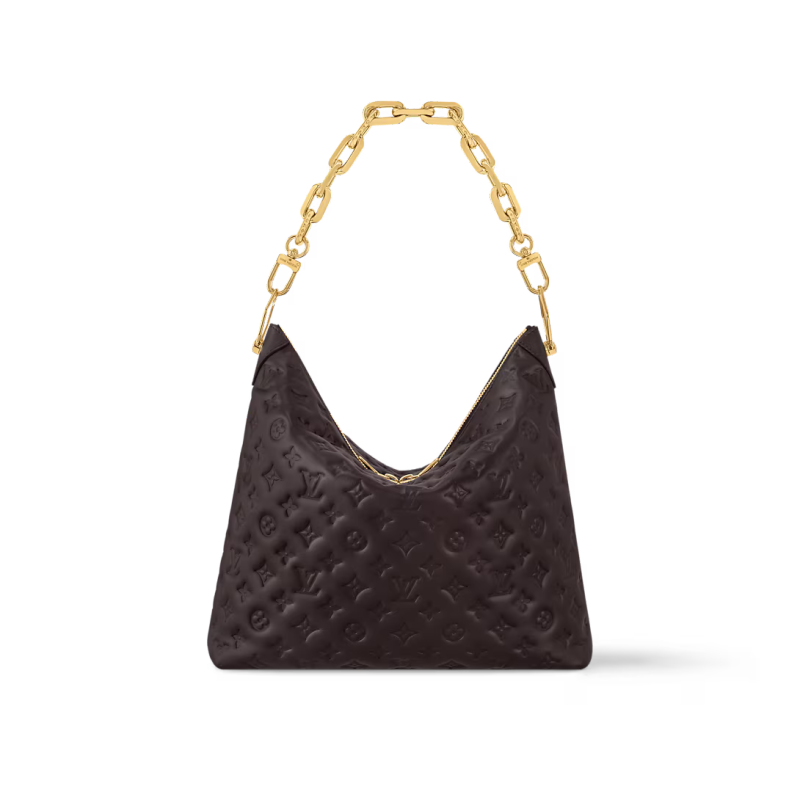 Louis Vuitton Coussin Hobo MM Brown Bags and Small Leather Goods - Women Bags