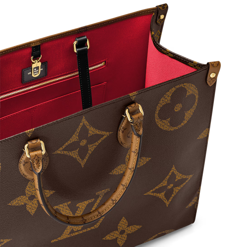 Louis Vuitton OnTheGo GM Tote Bag Brown For Women 16,1in/41cm M45320