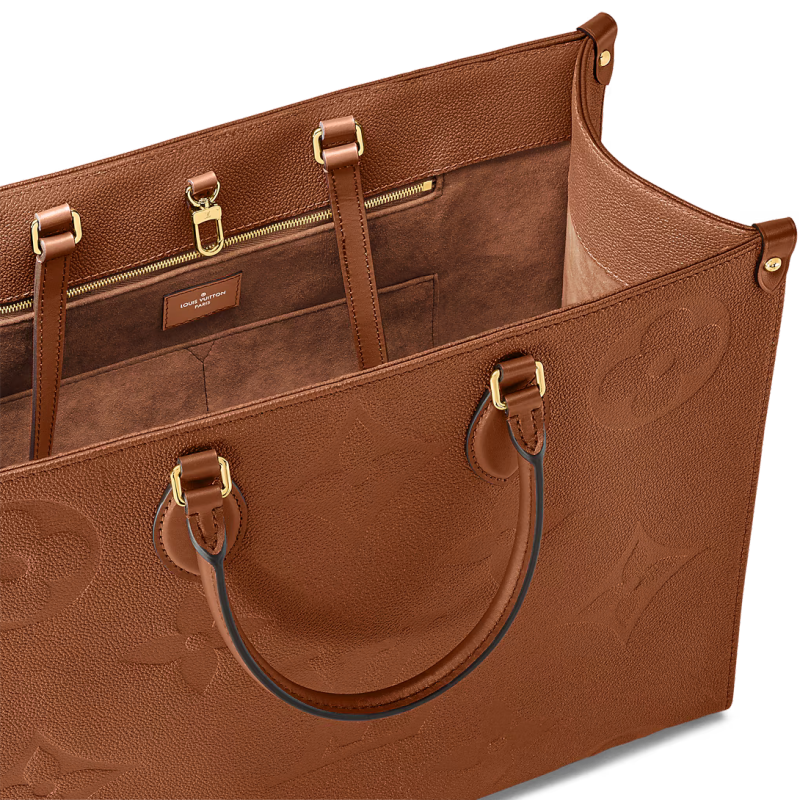 Louis Vuitton OnTheGo GM Tote Bag Brown For Women 16,1in/41cm M46134