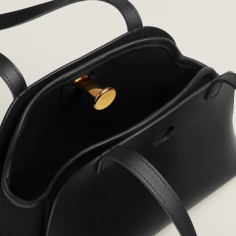 Hunter Calfskin, Swift Calfskin, and Military Canvas Handbag