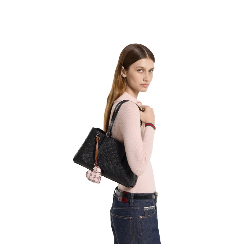 GG Emblem medium tote bag