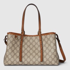 A-beige and dark brown fabric